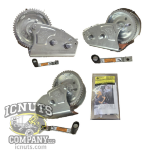 ICNUTS 3-Pack Fish House Winch Kit | 1 Left + 2 Right