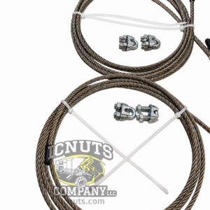 Ice Castle Single-Axle Side Cable Kit | 304 Stainless